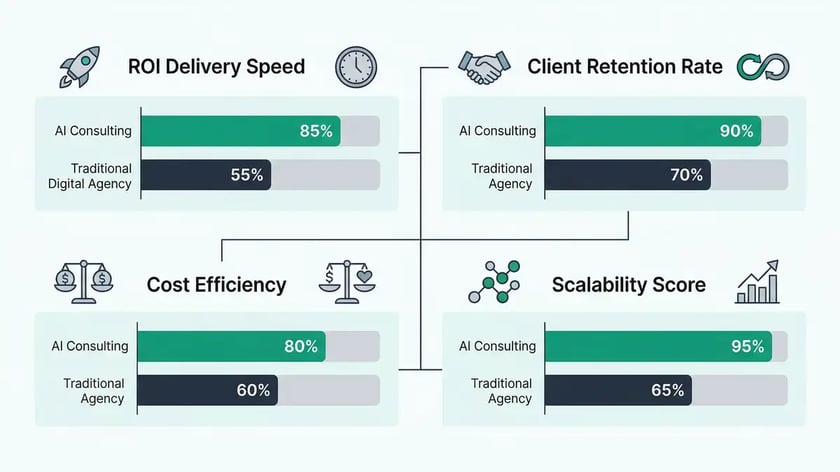 Infographic showing 1,445% surge in multi-agent system adoption, deployment patterns, and enterprise ROI metrics