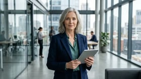 A senior B2B executive evaluating an AI agency proposal