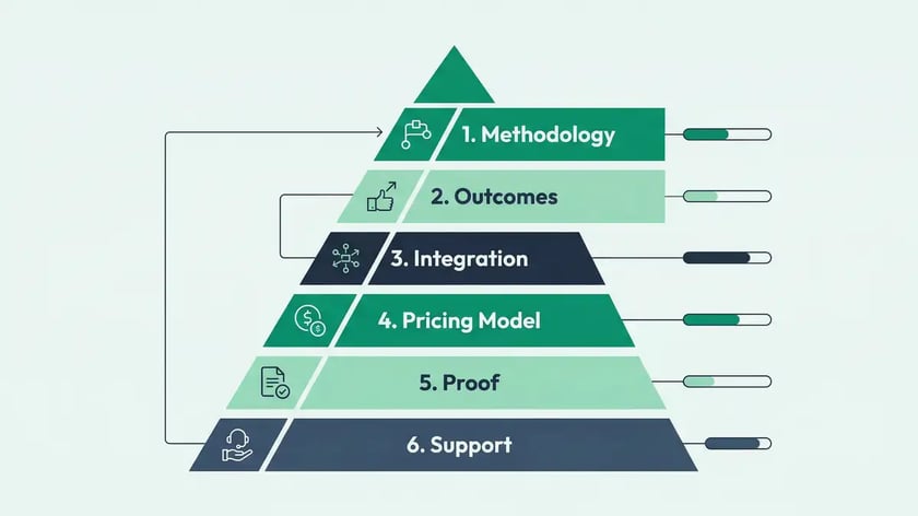 The six-pillar evaluation framework for selecting an AI agency partner