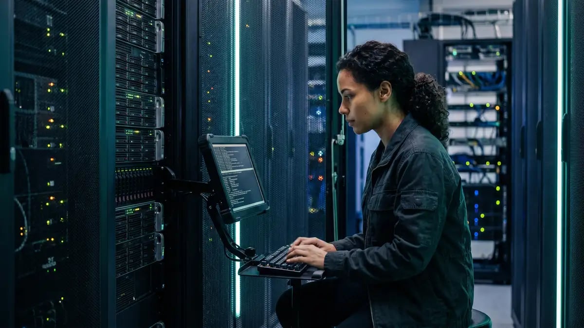 A DevOps engineer maintaining self-hosted server infrastructure
