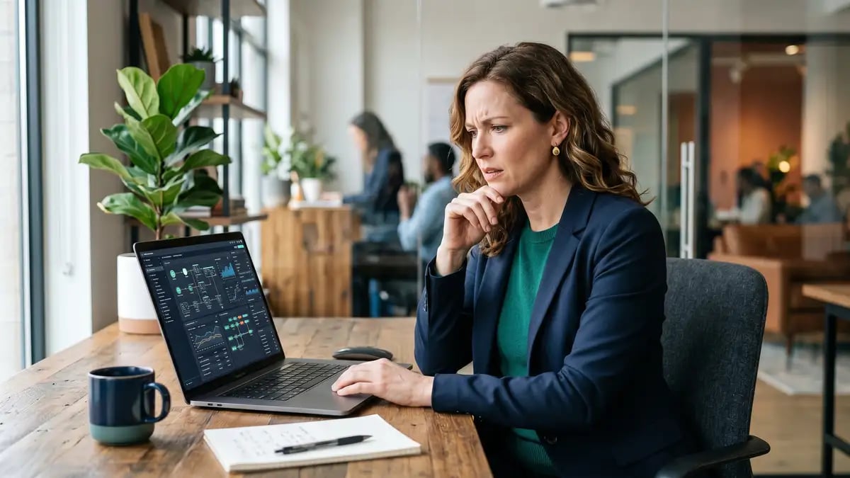 A non-technical marketer facing a steep learning curve on an automation tool