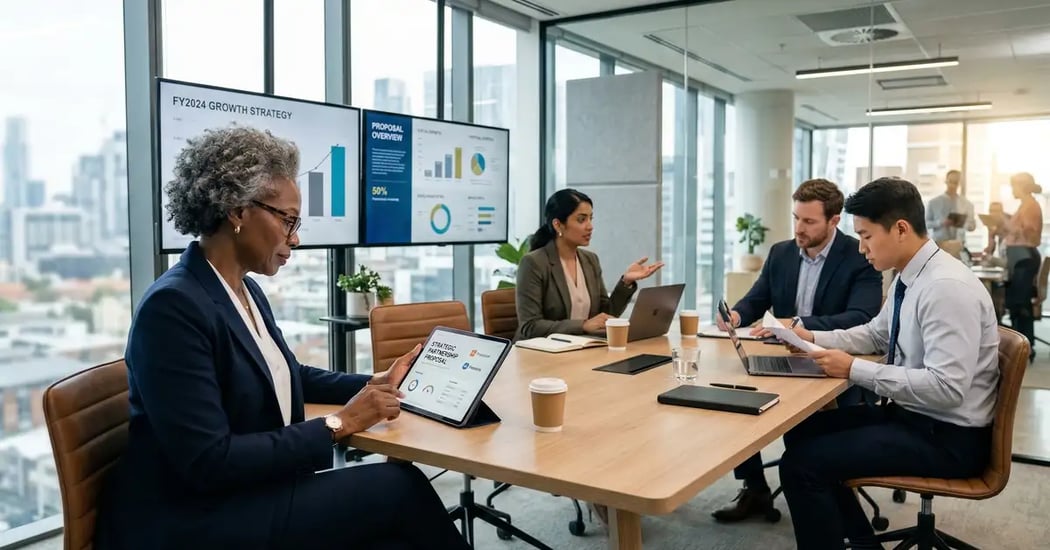 B2B proposal automation transforming manual document creation into instant high-converting digital offers