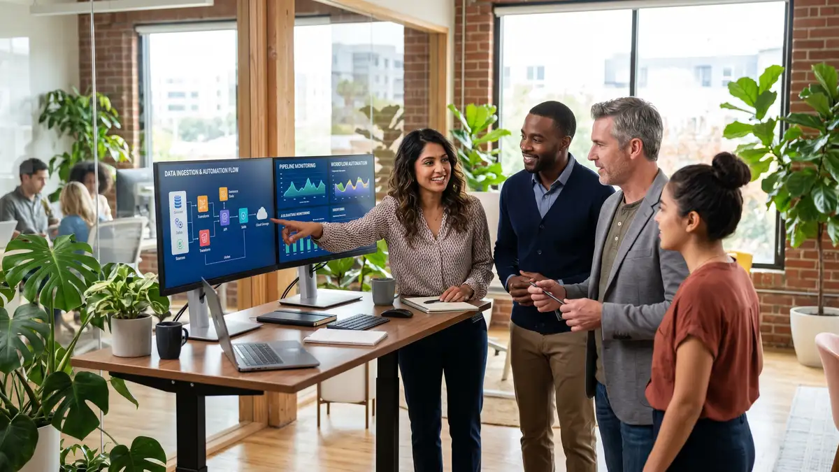 Multi-agent AI orchestration system coordinating autonomous workflows across business operations