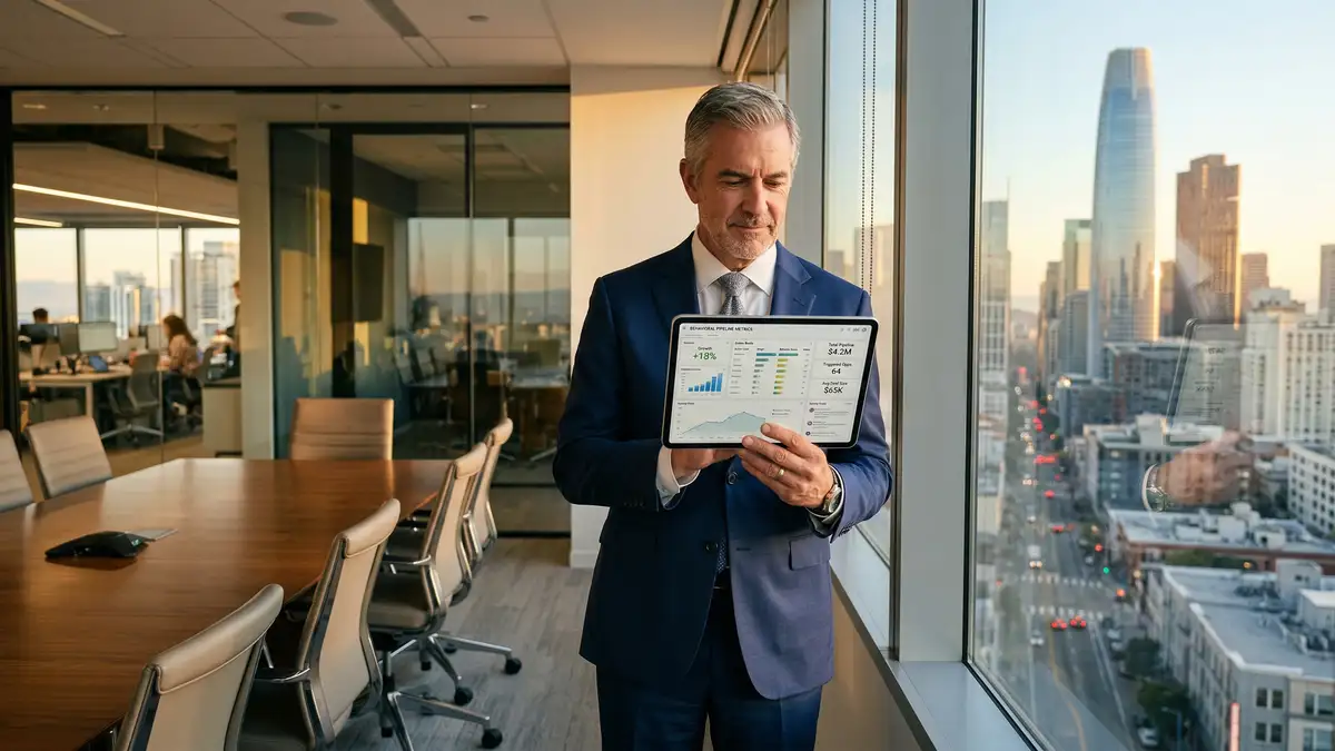 Sales development representative responding to a high-intent behavioral trigger within the 5-minute response window