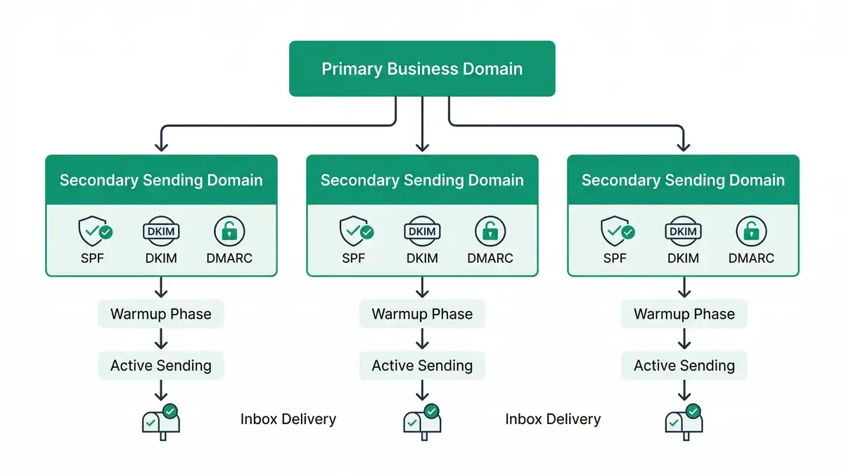Infographic comparing cold email response rate benchmarks showing average versus elite performance metrics