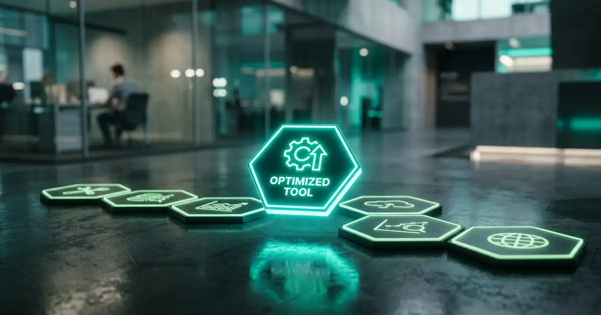 A conceptual image of choosing the right automation platform from several options